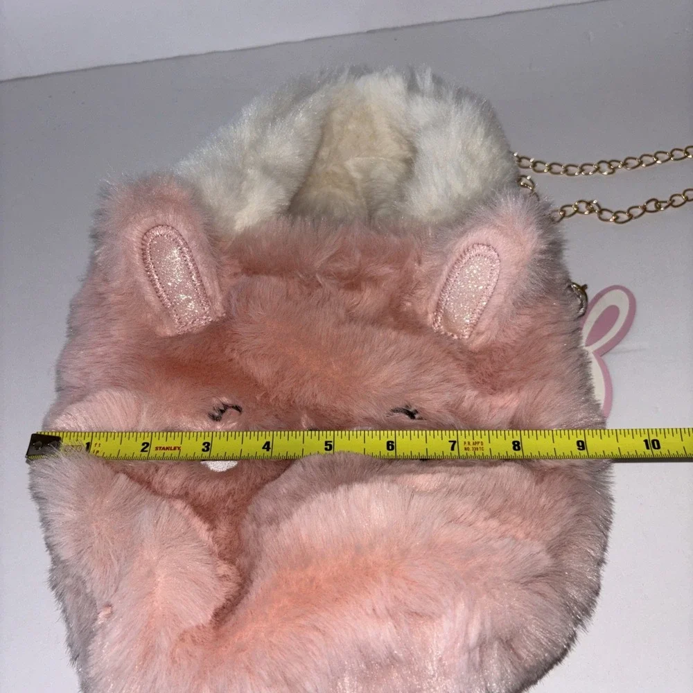 Danbar Global Plush Bunny Rabbit Child's Purse Chain Strap Bag NWT